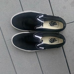 Black Slip on Vans